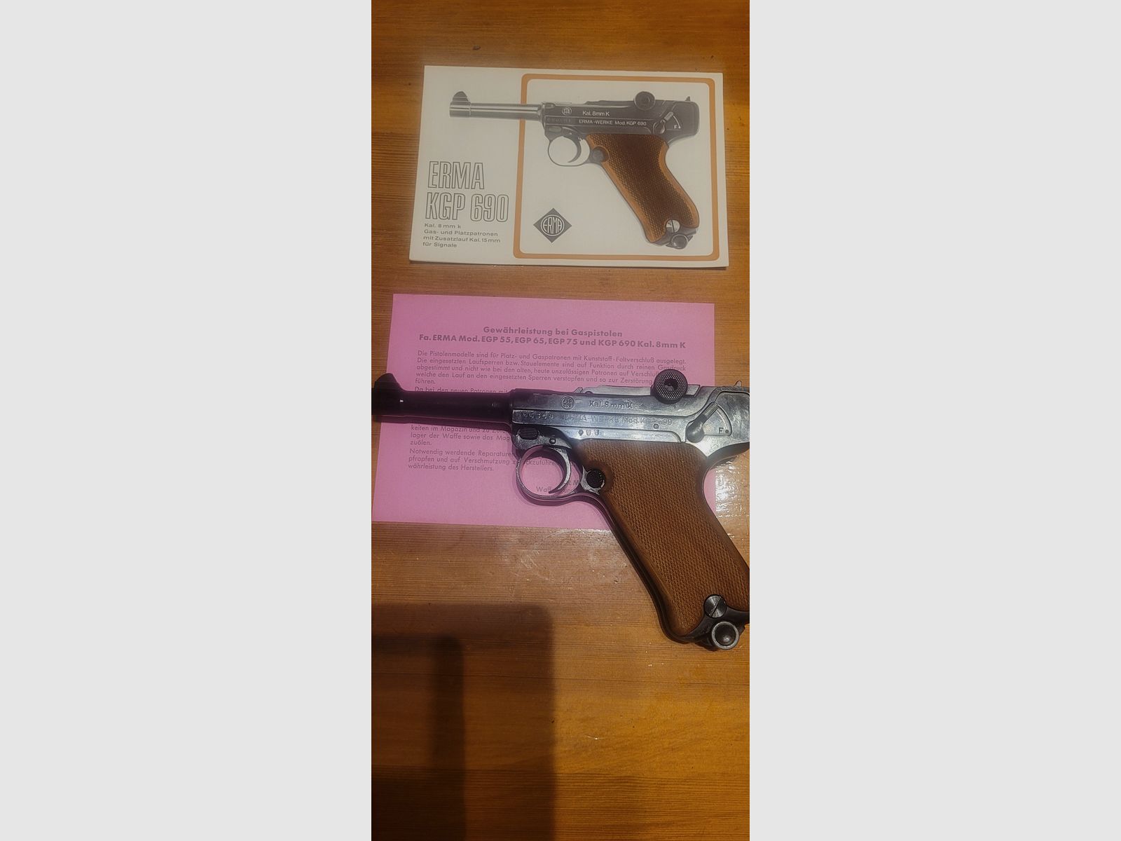 ERMA KGP 690, Schreckschuss, 8mm