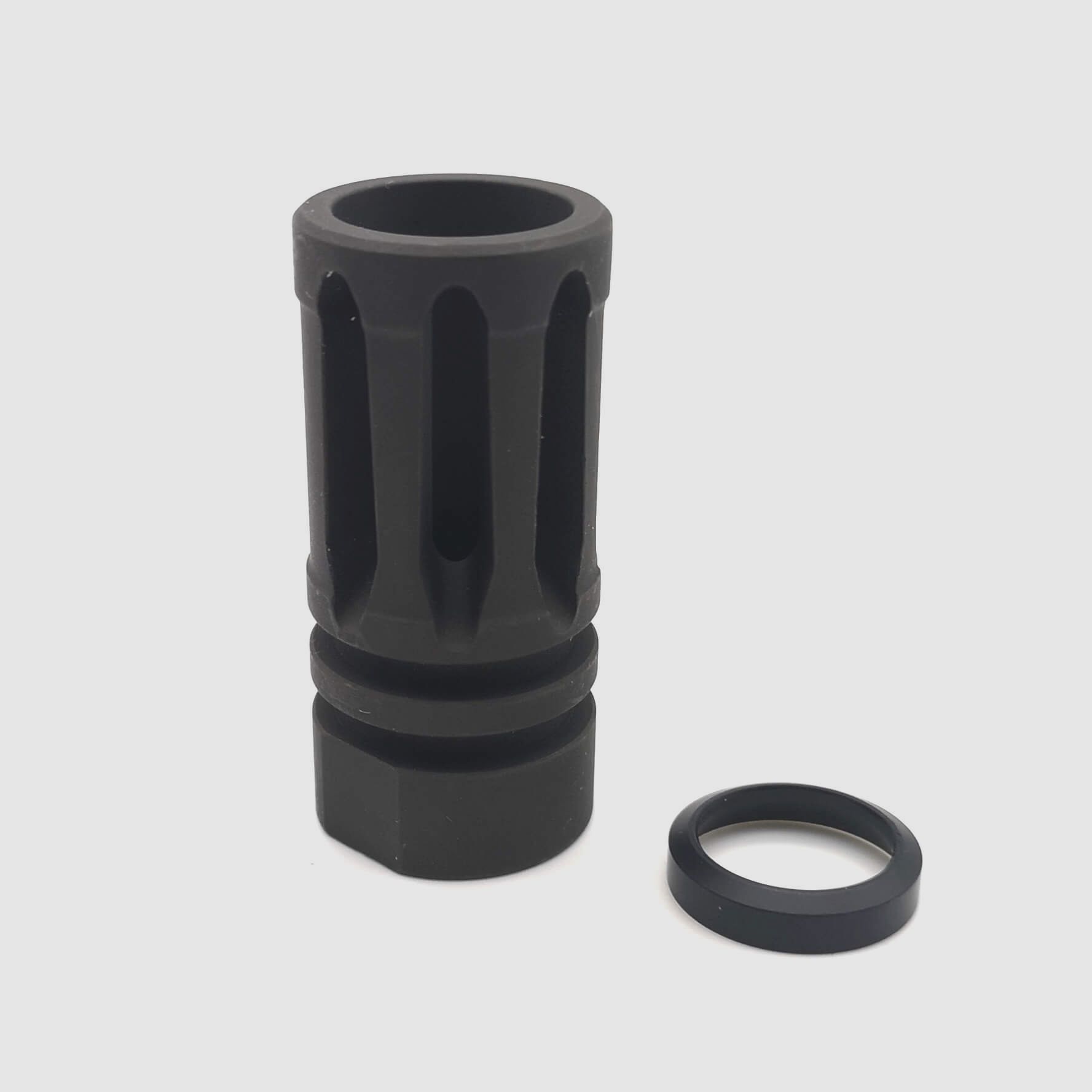 OA Mündungsfeuerdämpfer M15x1, inkl. Ausrichtring 308Win.