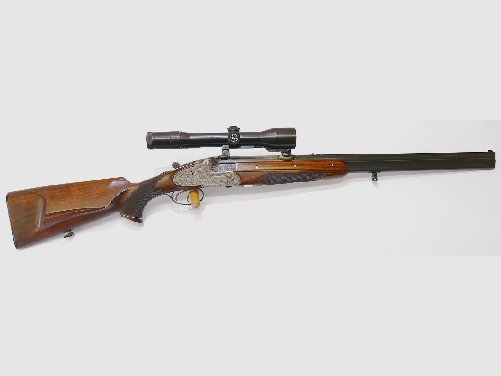 Merkel Usagé Modèle 323 Verrou Latéral 9,3x74R Fusil Superposé