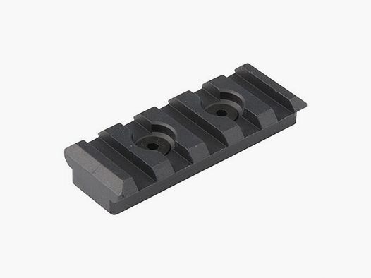 MIDWEST INDUSTRIES KEYMOD SCHIENE PICATINNY ALUMINIUM SCHWARZ 2,1″