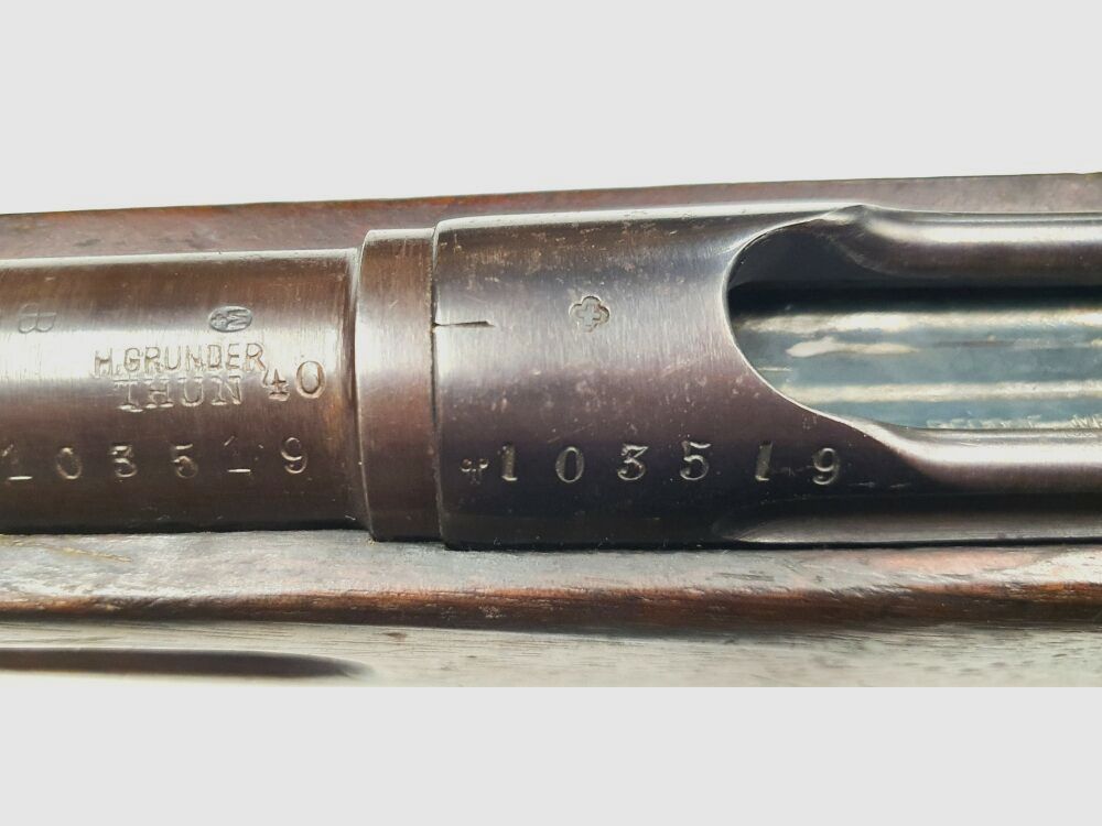 Waffenfabrik Bern Infanteriegewehr Einzellader 1889