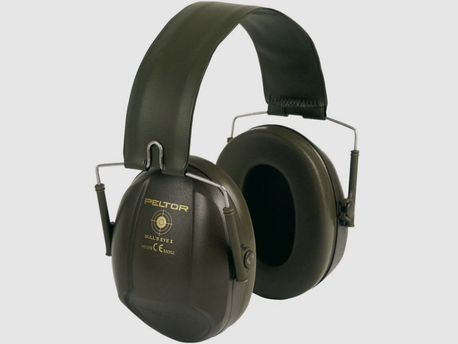 3M Peltor Passive Hearing Protection Bulls Eye I olive, image 1 of 2