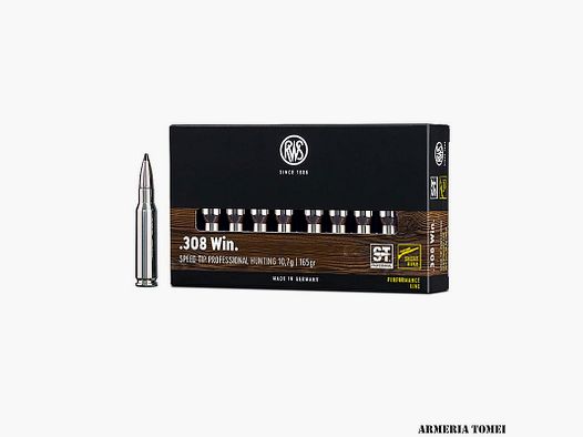 RWS – 308 WIN SPEED TIP PROFESSIONAL HUNTING 10.7G / 165GR PERFORMANCE LINE