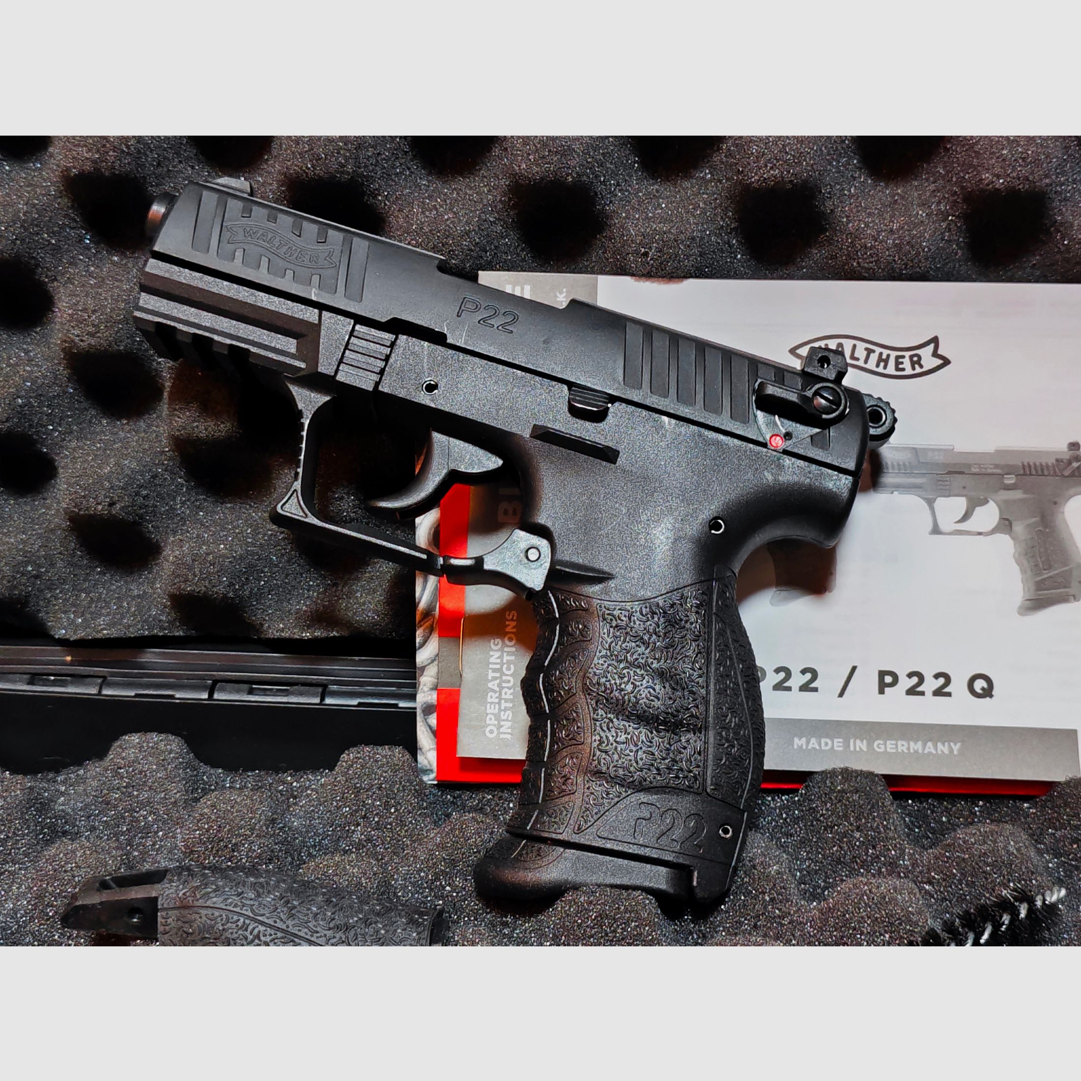 Umarex Walther P22Q + Schreckschussmunition