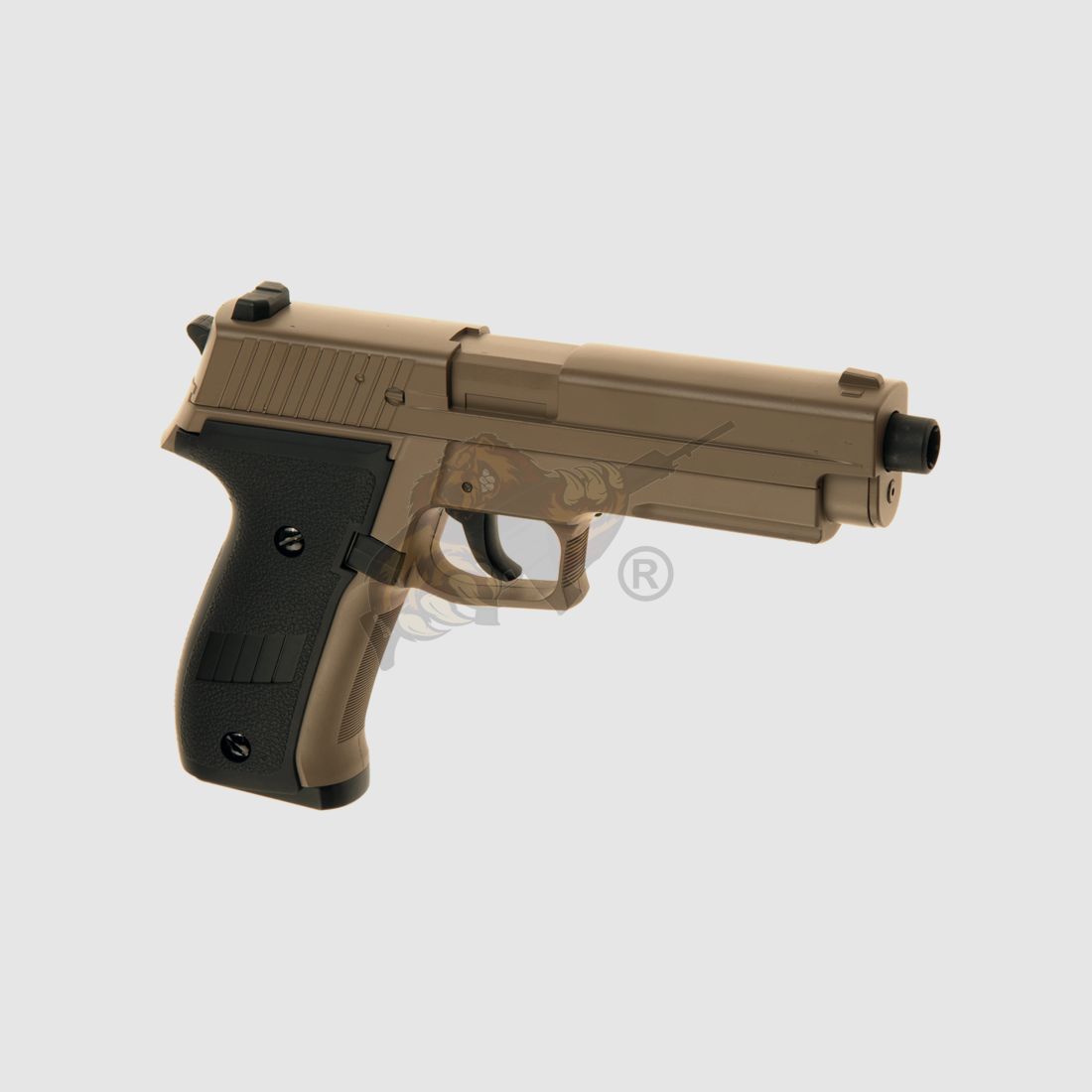 Cyma P226 CM.122 Metalslide Airsoft Tan - max 0,5 Joule