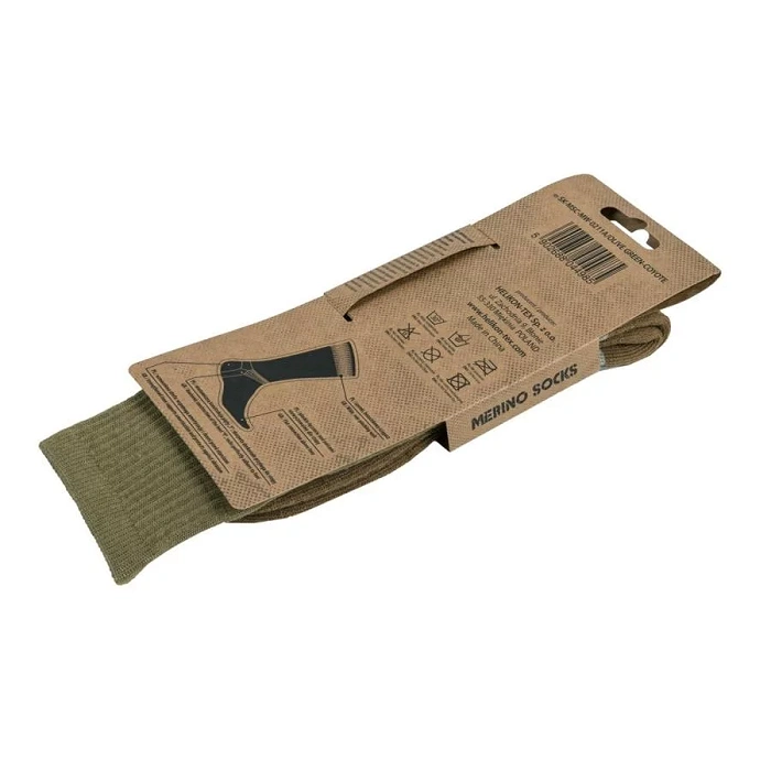 Skarpety Helikon Merino - Olive Green/Coyote - M: 39-42, zdjęcie 13 z 16