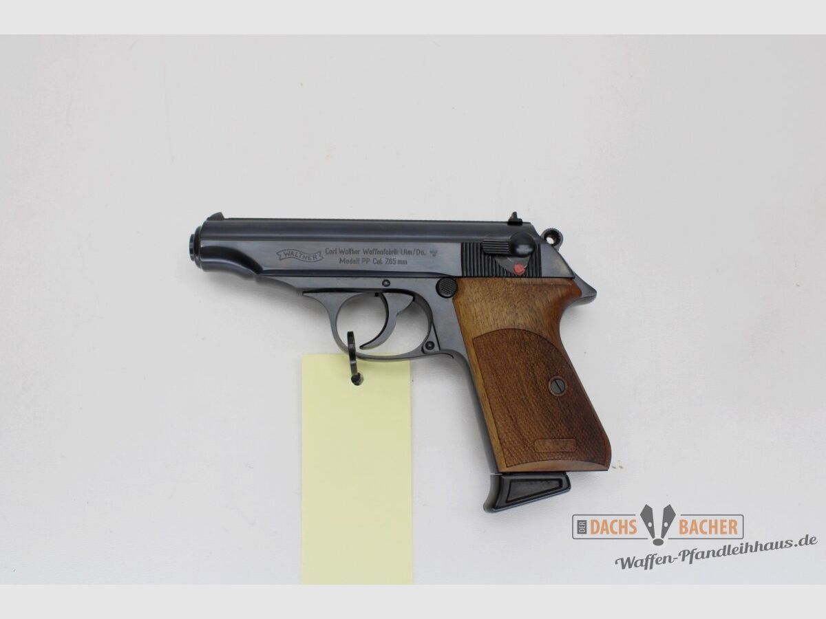 Pistole Walther PP Kal. 7,65mmBrowning KN Griffschalen