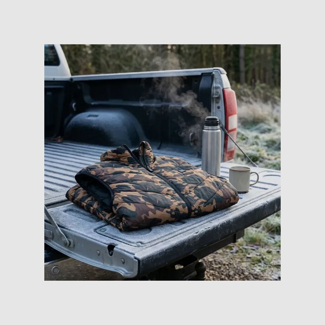 Weste aus Polyester- und Karbonfaser camo CE M bis 3XL, Bild 7 von 14