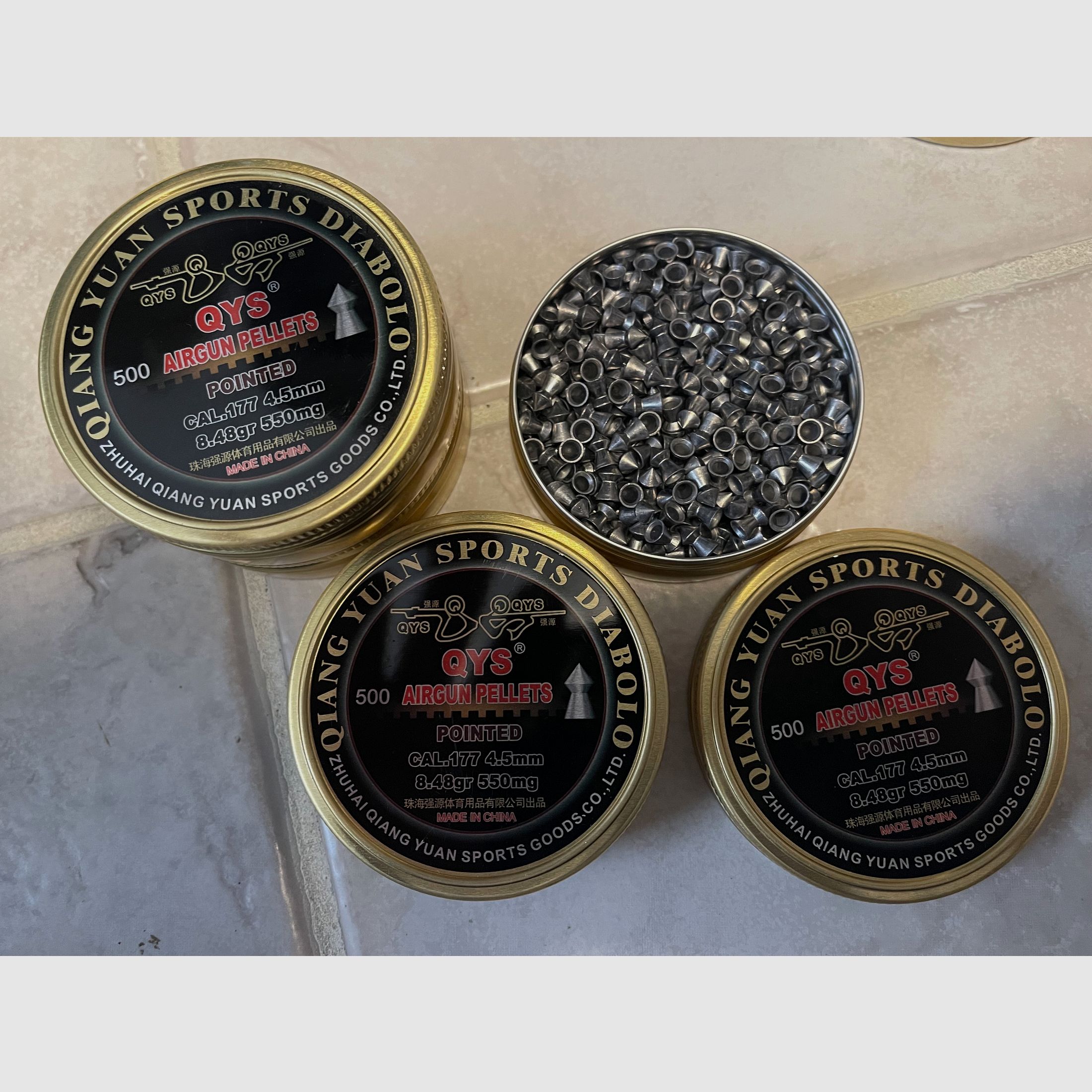 Diabolo 4,5mm für Luftgewehr und Luftpistole