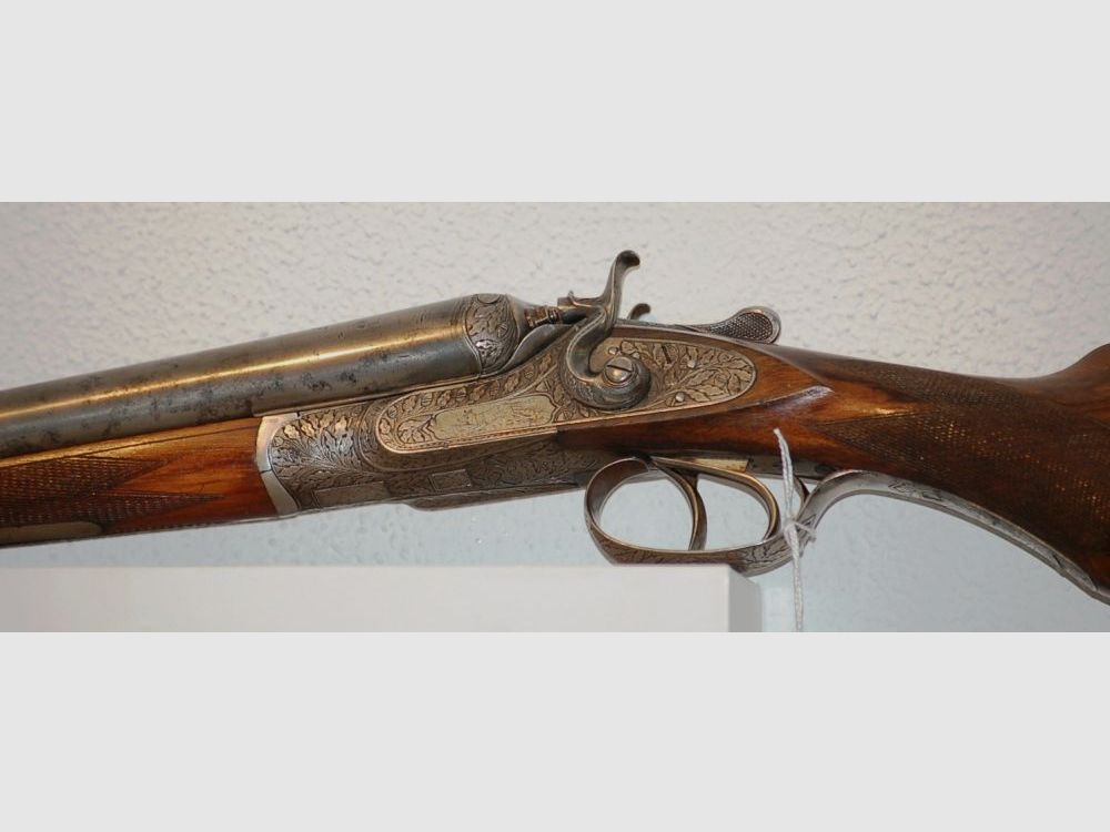 Belgian double-barreled shotgun