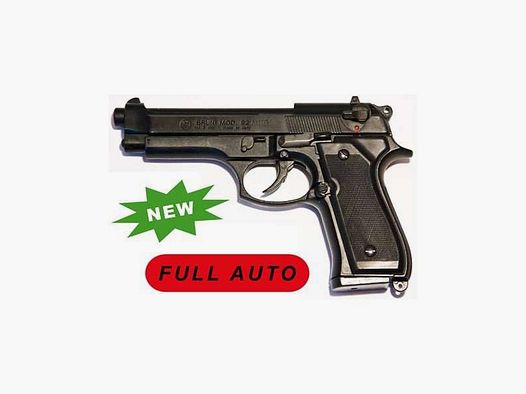 Bruni Pistolet Beretta 92 Raffica Full Auto cal. 8 mm à blanc