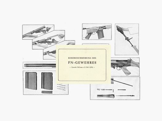Nachdruck Dienstvorschrift Sturmgewehr FN FAL (G1)