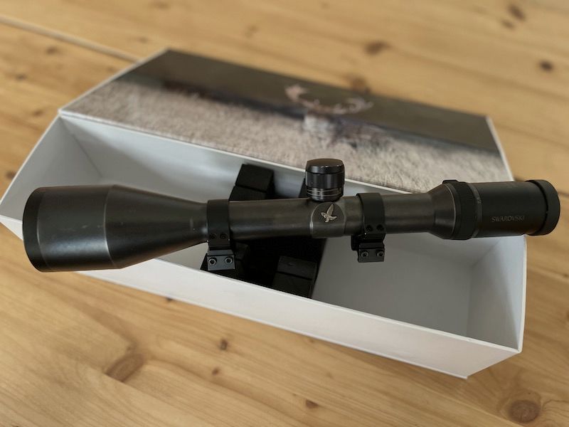 SWAROVSKI HABICHT 2,5-10x56 mit Leuchtabsehen inkl. Leupold PRW Picatinny