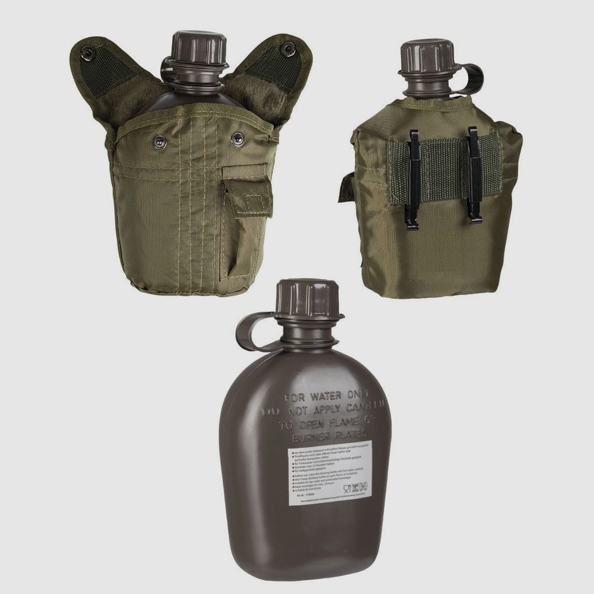 MIL-TEC US Feldflasche mit Hülle