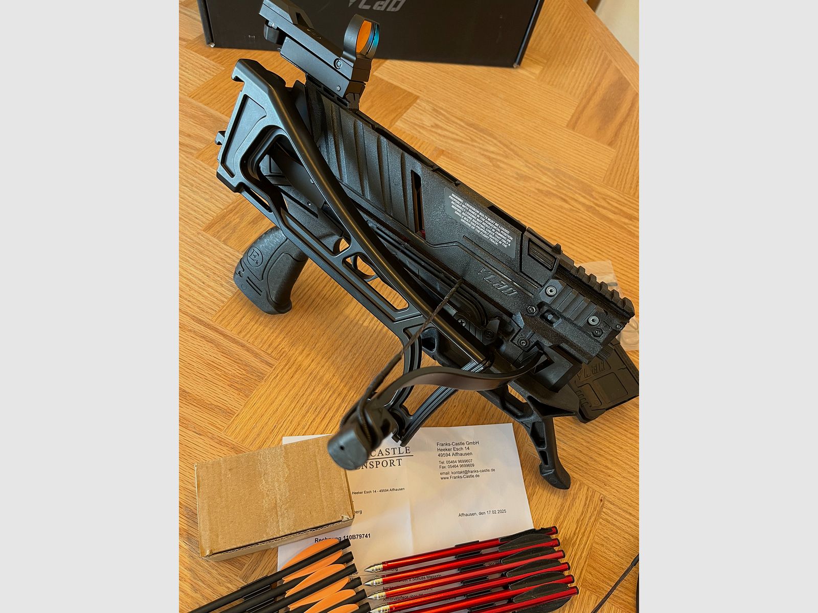 EK Archery VLAD Set mit OVP und Rechnung