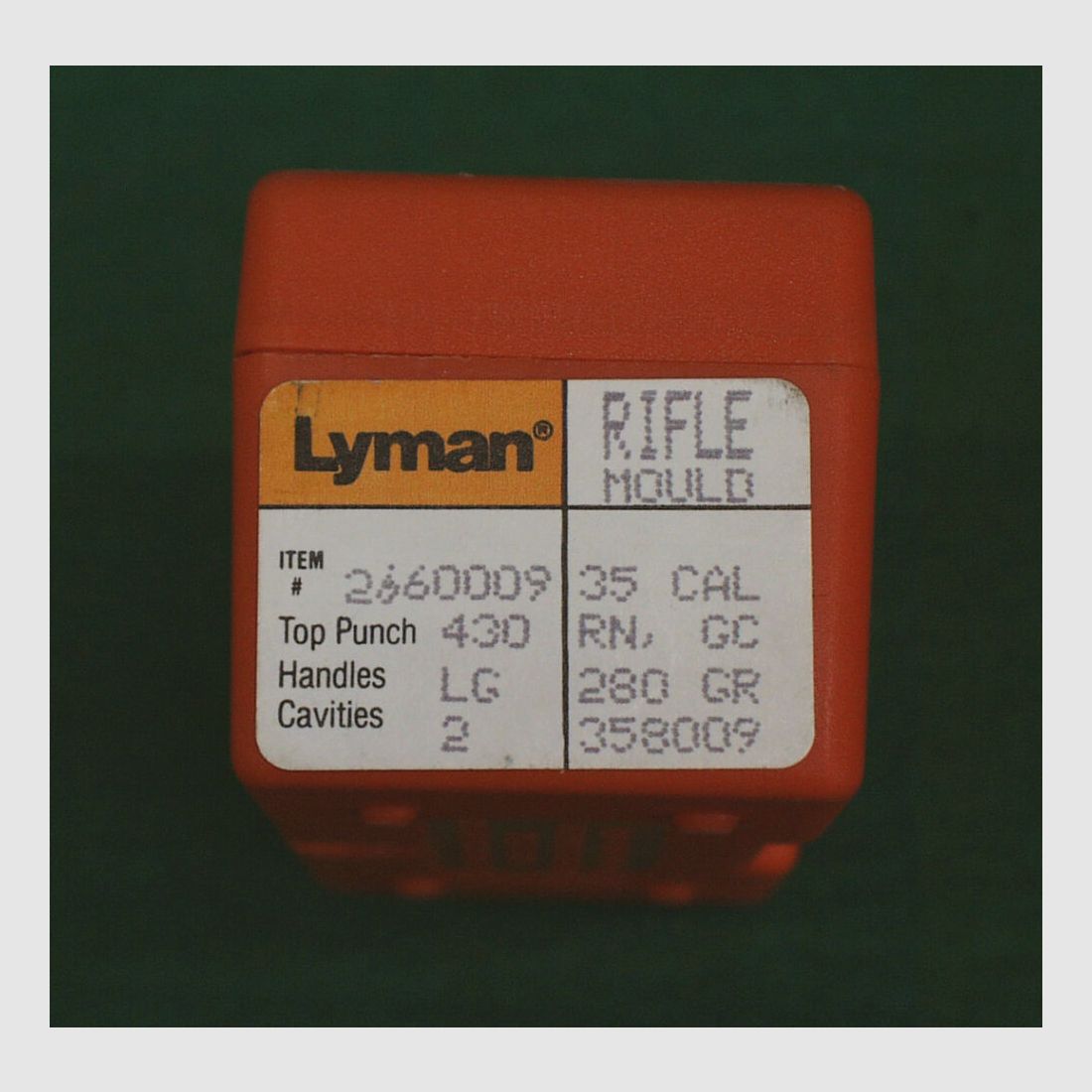 Lyman Kokille Kal.35