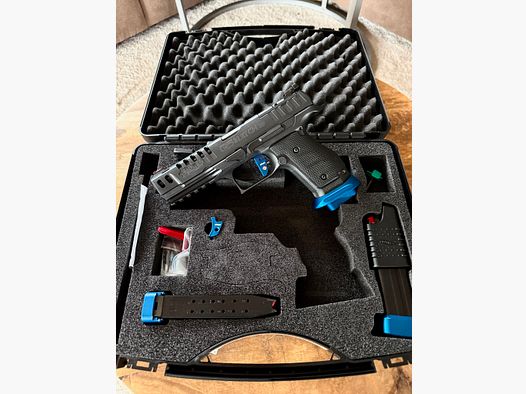 Walther Q5 Match SF Expert 9mm Luger – Marco de acero - En excelente estado – solo 1800 €
