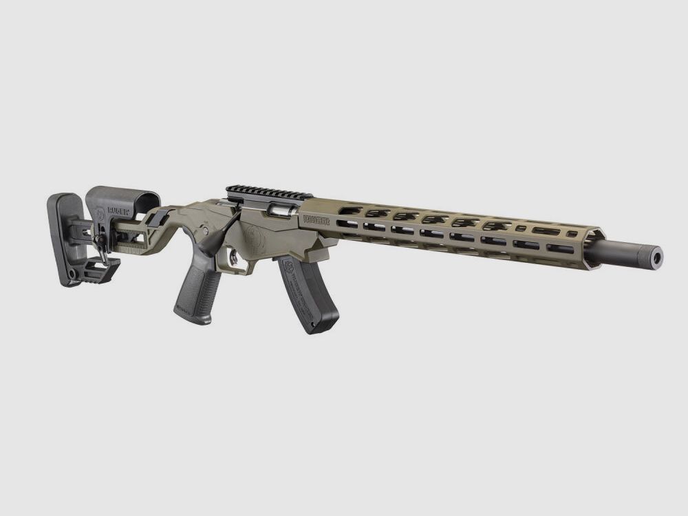 Ruger Precision Rimfire Cerakote grün