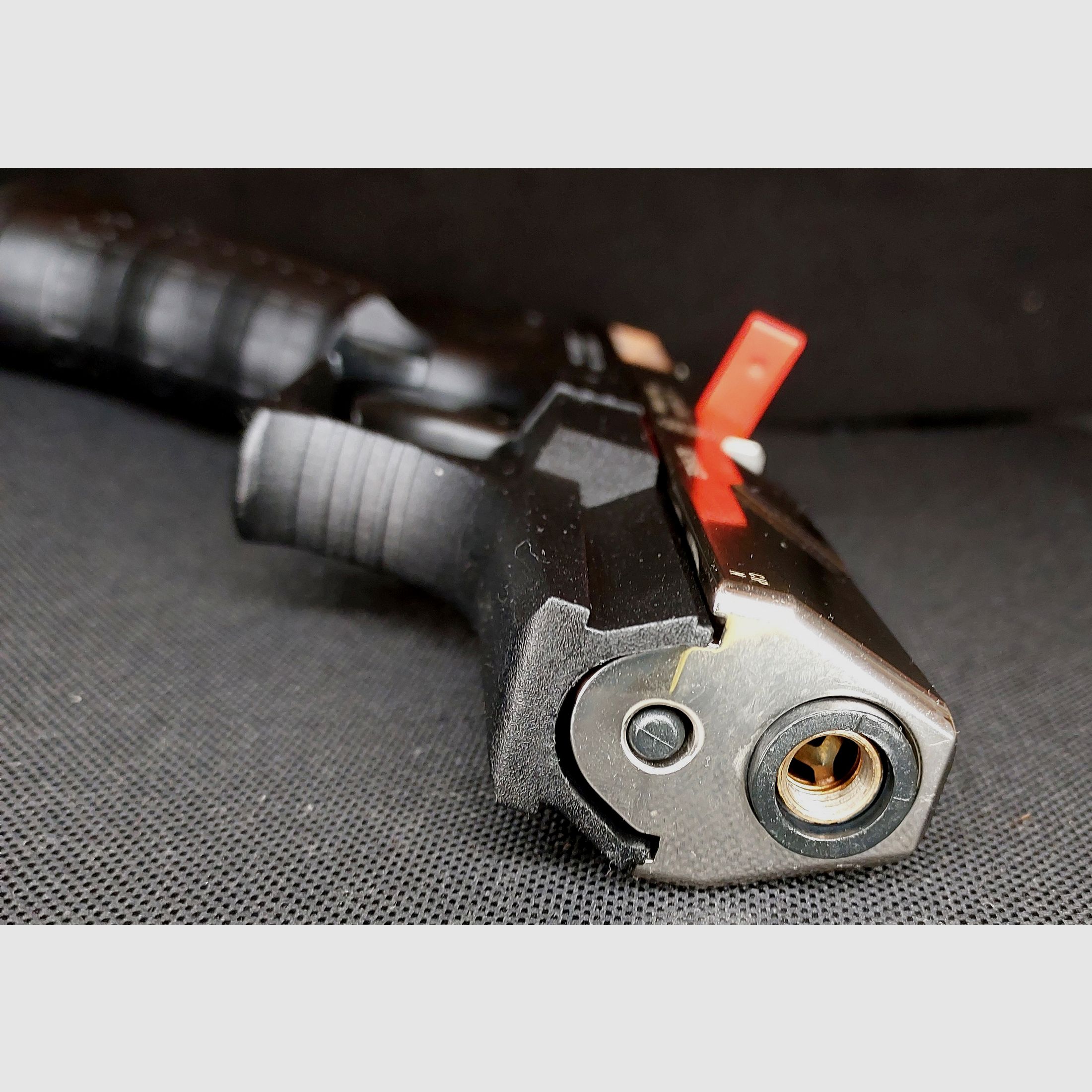 Premium Walther P99 SV NKL blank firing pistol 9 mm P.A.K. (PTB 762) P 99 Nickel-Finish [CNC-milled steel slide NKL] NEW!