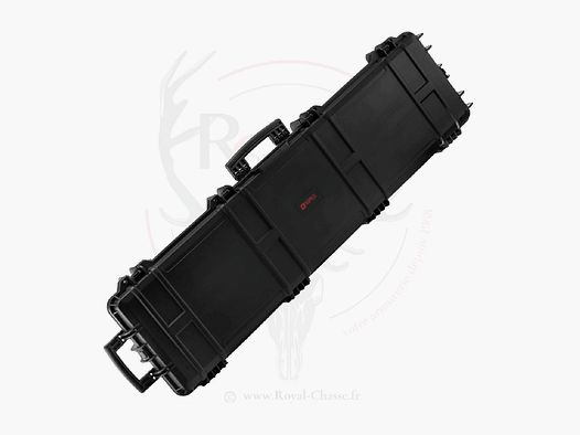 XL Waterproof Gun Case 137cm BLACK Pre-cut NUPROL