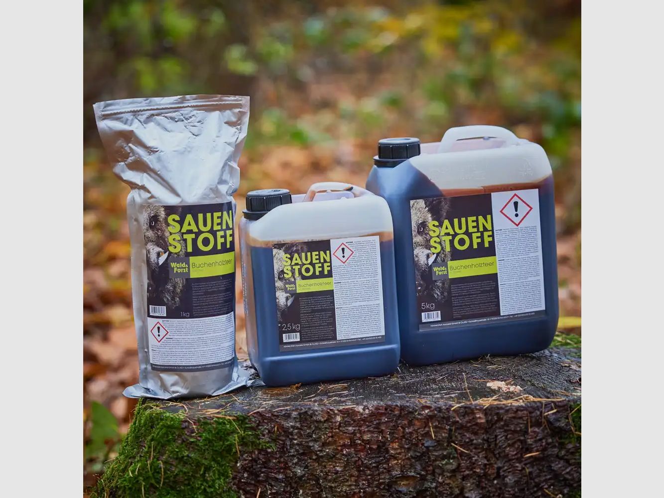 Wald & Forst 2015694 Dąb drewno smoła Sauenstoff 2,5 kg