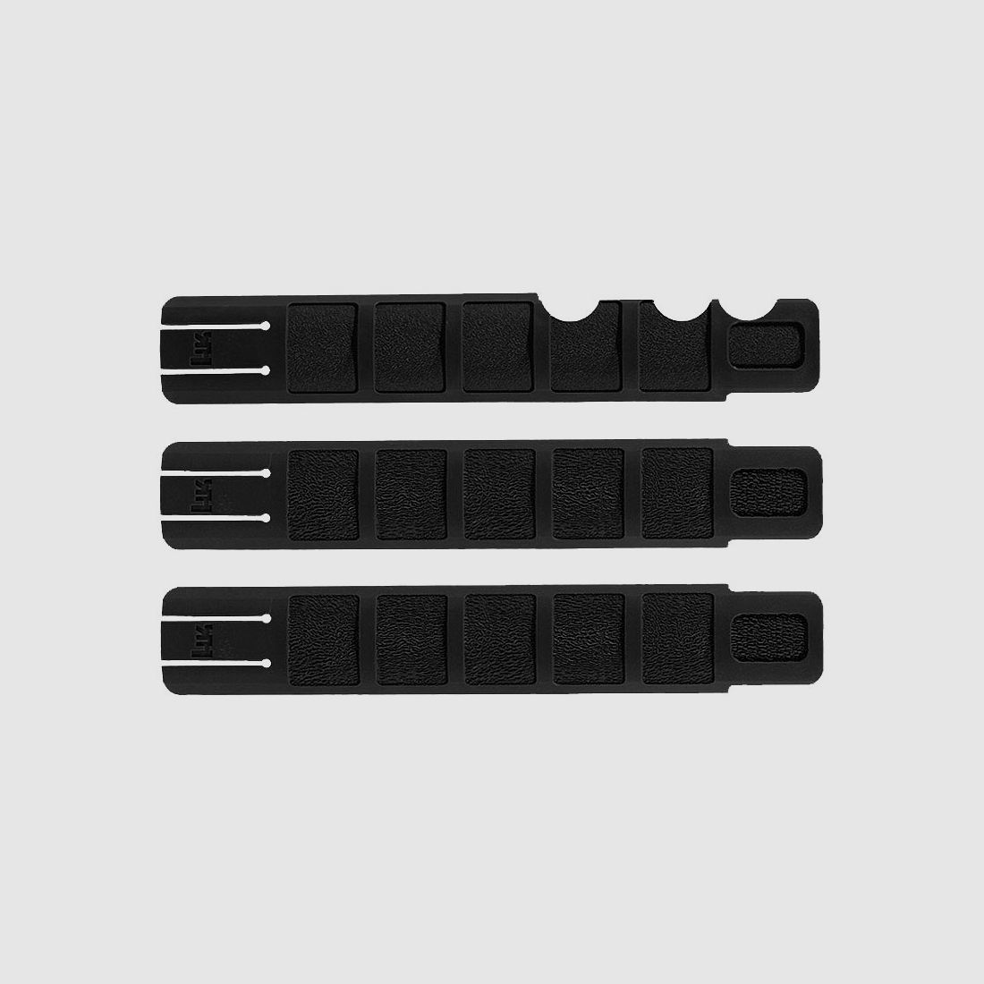 Heckler & Koch Zestaw osłon szyn czarny (3-częściowy)