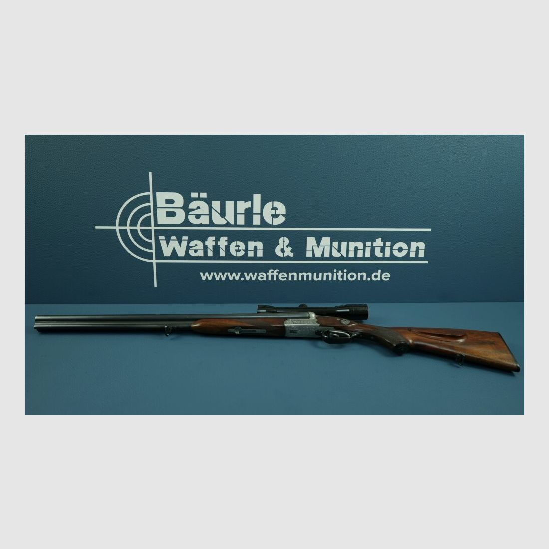 Sauer & Sohn Drilling (vmtl. Modell 3000) - mit Einstecklauf .22WinMag 16/70;7x57R