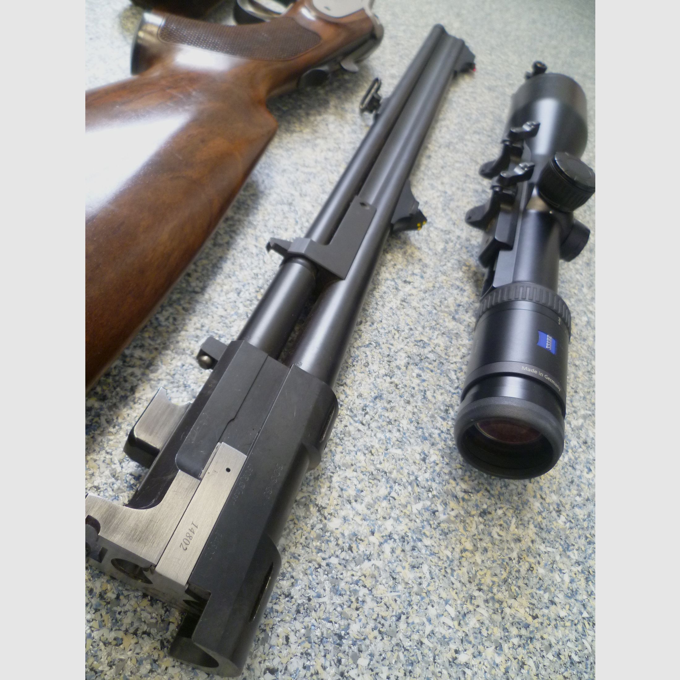 BDB Merkel B3  .30 R Blaser mit Zeiss Victory HT und Docter-Sight