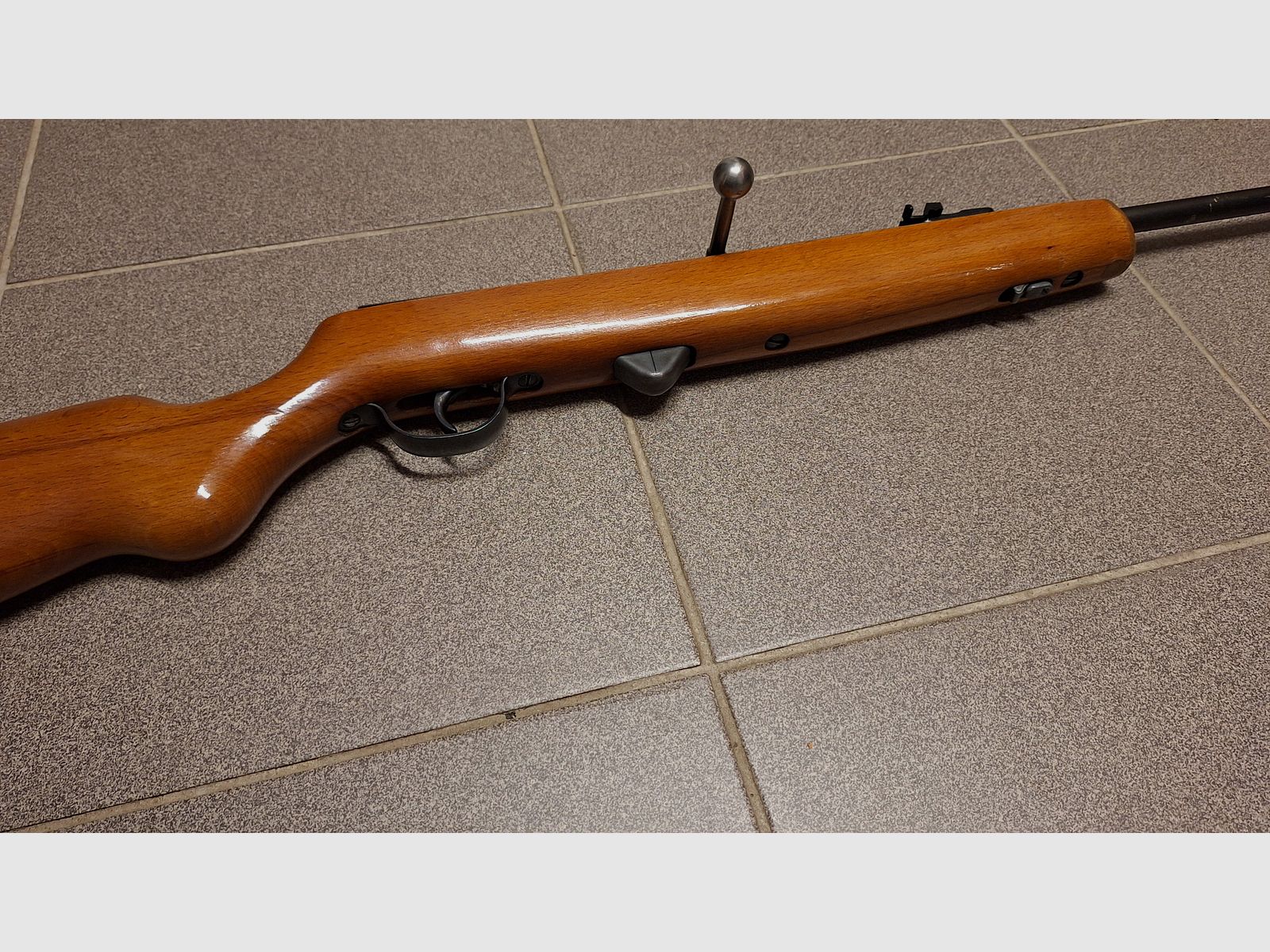 Haenel Suhl 310 DDR-GST Luftgewehr mit Magazin!