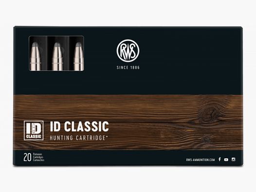 RWS ID CLASSIC - 8x57 iRS - 198GRS. - 20 STÜCK