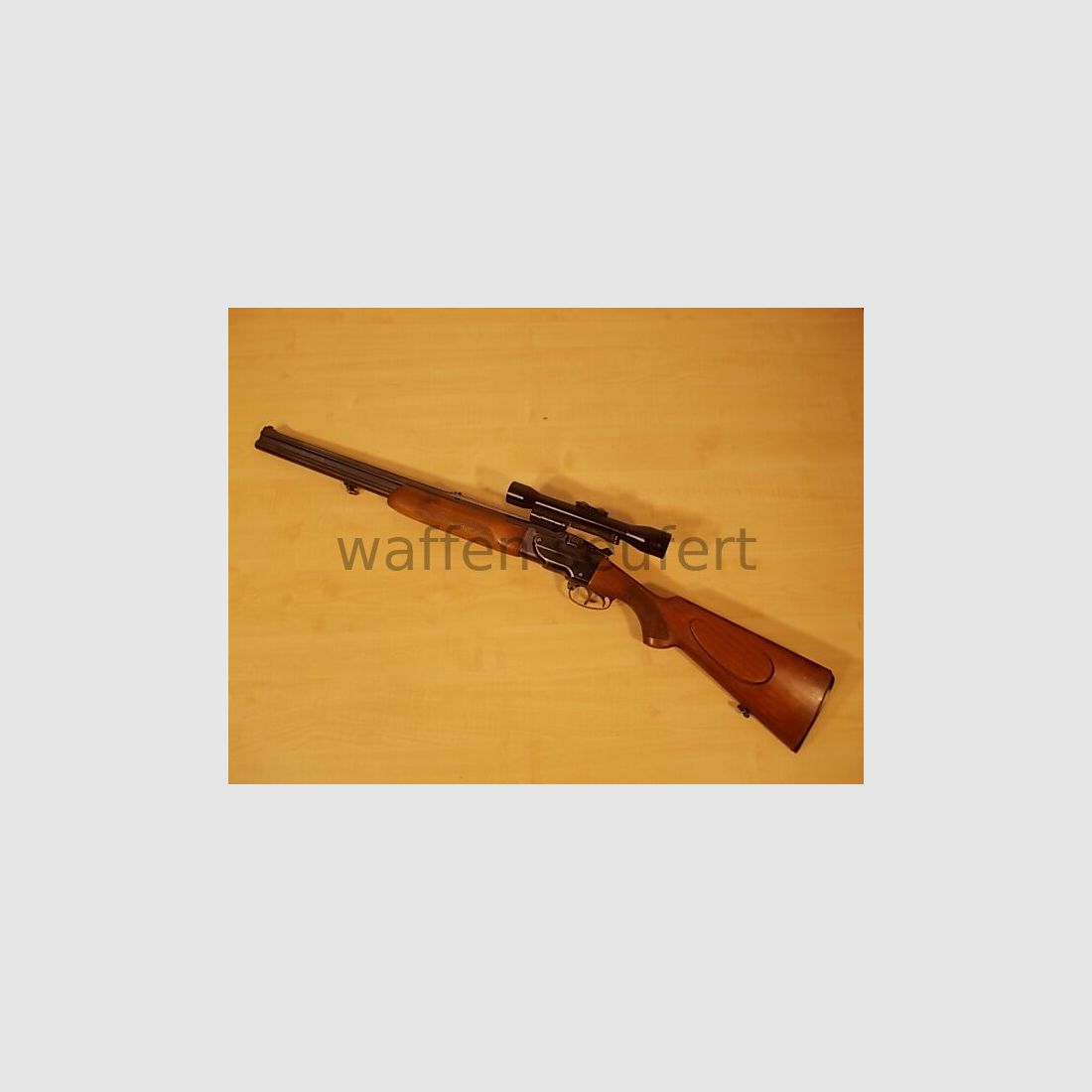 Brünner ZH 224 with Krieghoff E-barrel 22WM + Jena ZF4