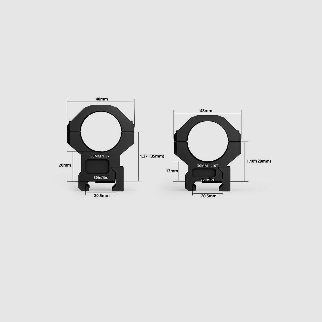 Montage de lunette Marcool 30 mm – haut, image 2 sur 4