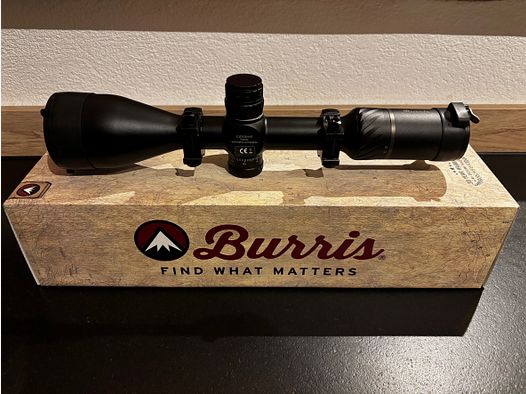 Burris Zielfernrohr SIX Xe 3-18x56 FFP SCR 2™ inkl. RECKNAGEL PSG-Aufkippmontage für Picatinny-/Weav