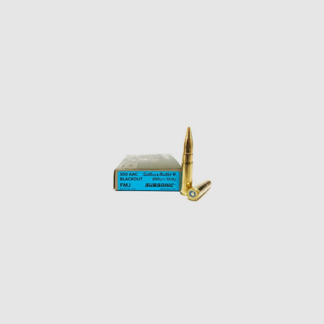 SB .300AAC Subsonic FMJ 200gr box of 20, Bild 2 von 2