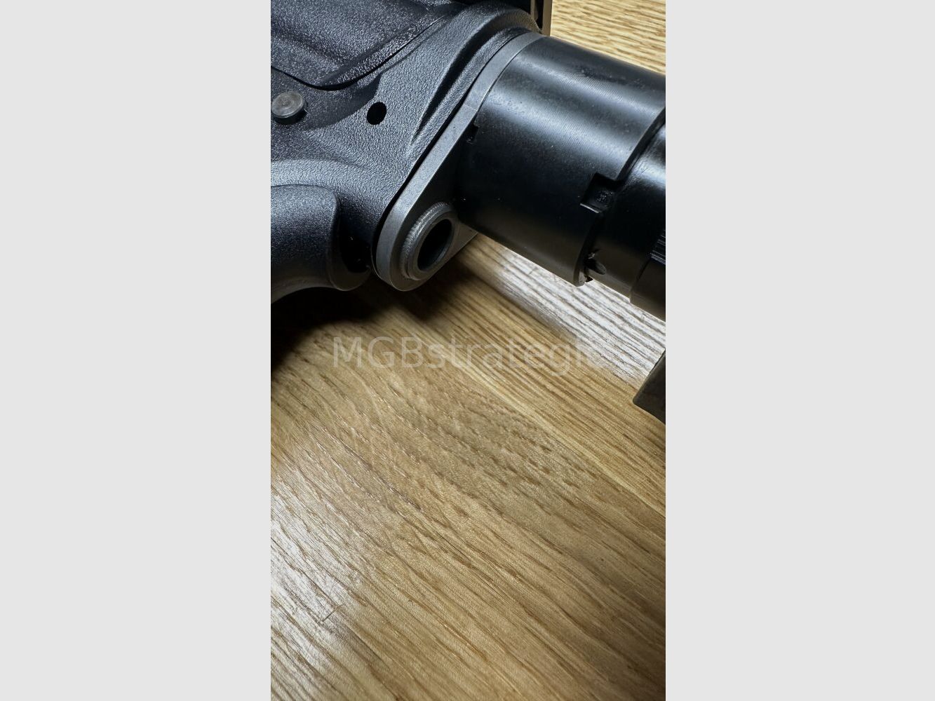 Heckler & Koch MR223 A3 Slim-Line 14,5" Lauf - halbautom. Büchse .223Rem	 Das zivile H&K 416 - mit Original H&K Abzugs- und Schlagstück Pin mit extra Sicherung wie bei G95K + Original H&K QD End-Plate (doppelt neu verstemmt, siehe Foto)