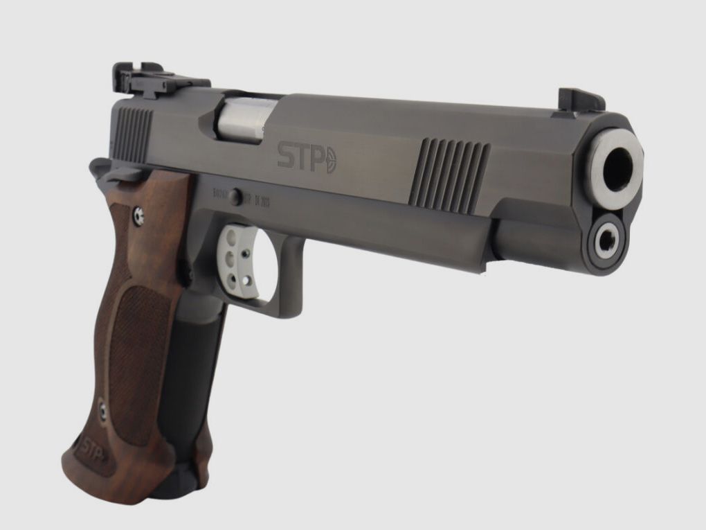 STP TM 9 BOMAR 6.0 Pistola Match Longslide Made in Germany con impugnatura Nill