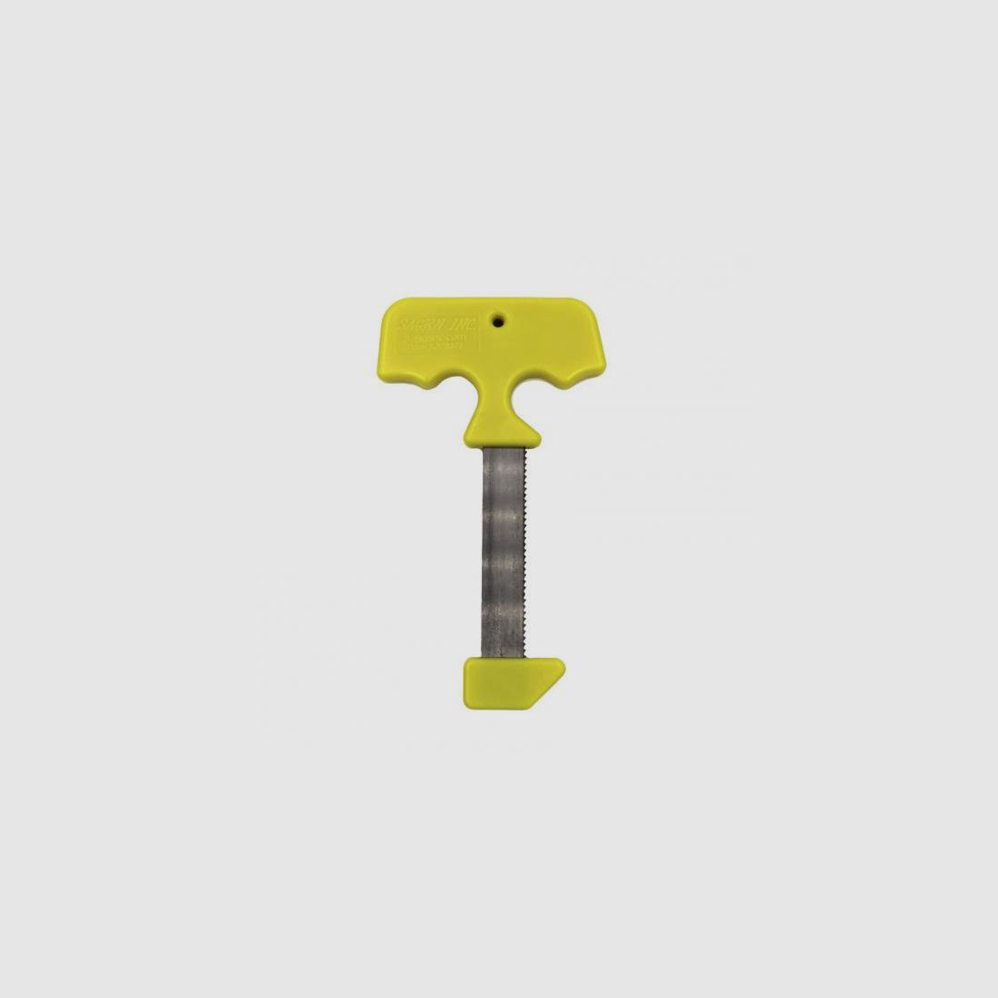 Saw breaking saw 8.5cm cutting length, handle in red