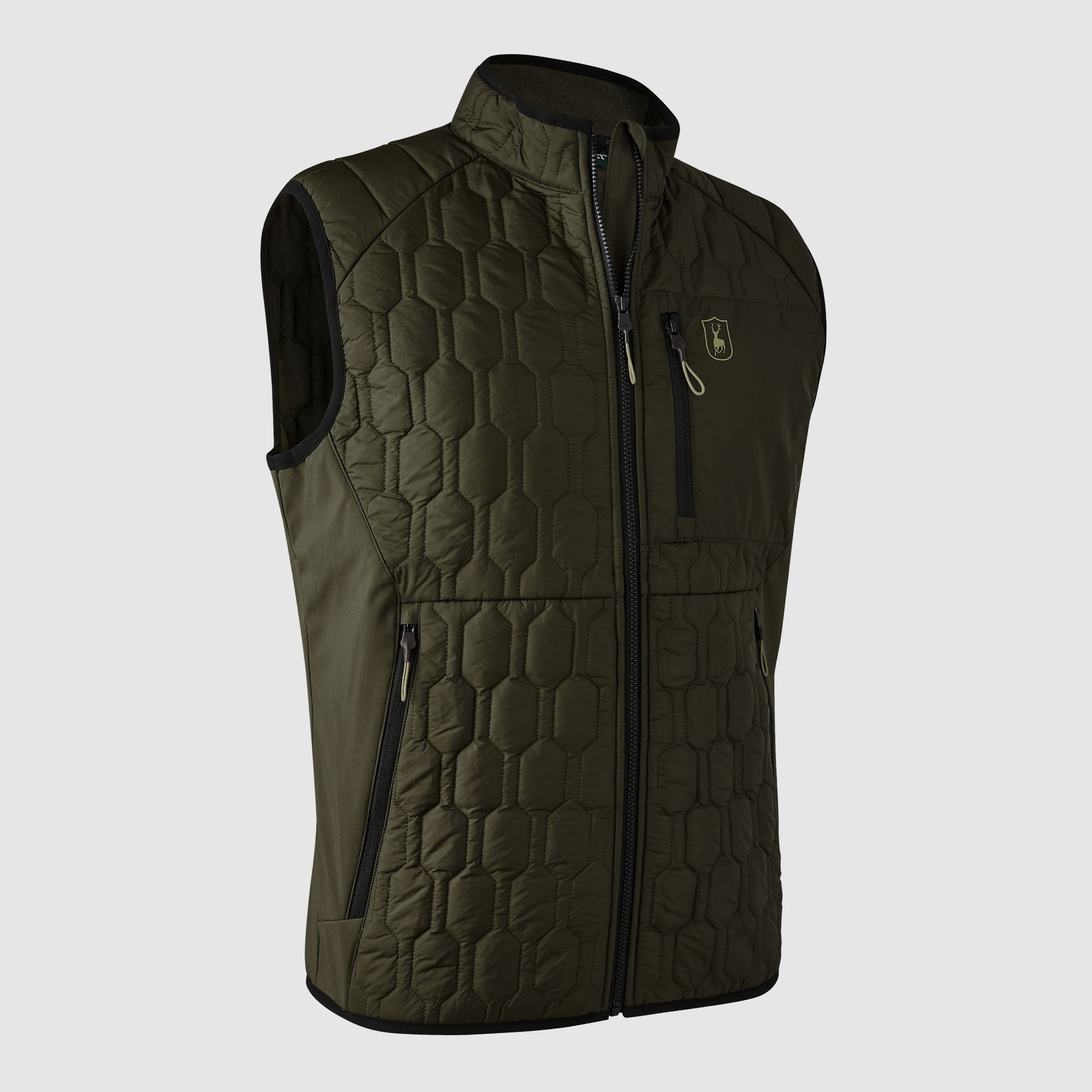 Deerhunter Mossdale Quilted Waistcoat Forest Green S