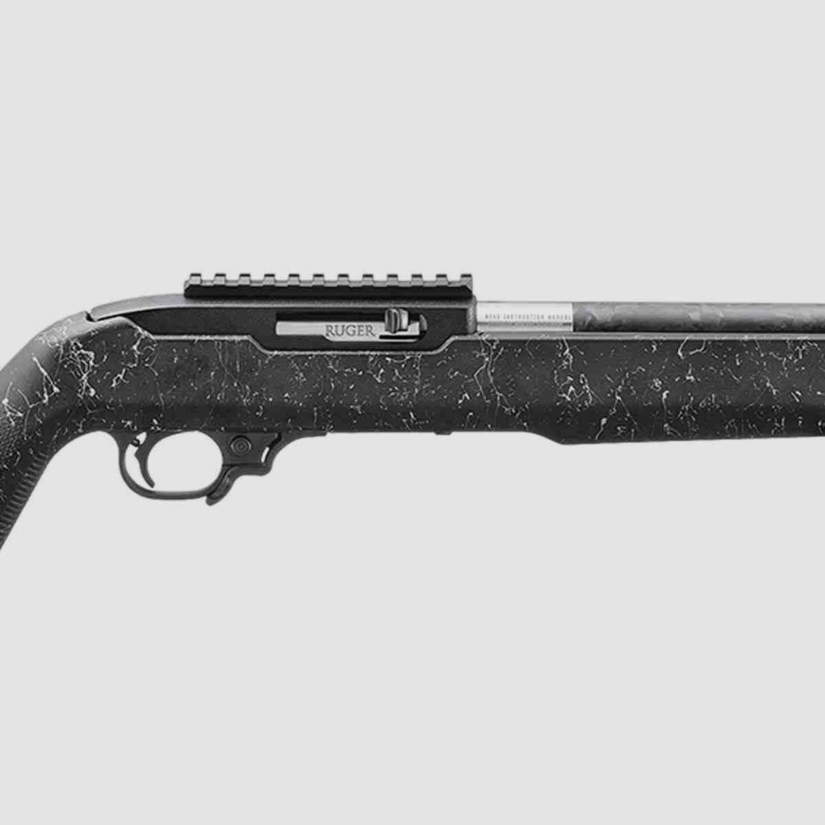 Ruger 10/22 Carbon Fibre .22 lr, 16,1″ Textured White Speckle Magpul X-22, billede 3 af 4