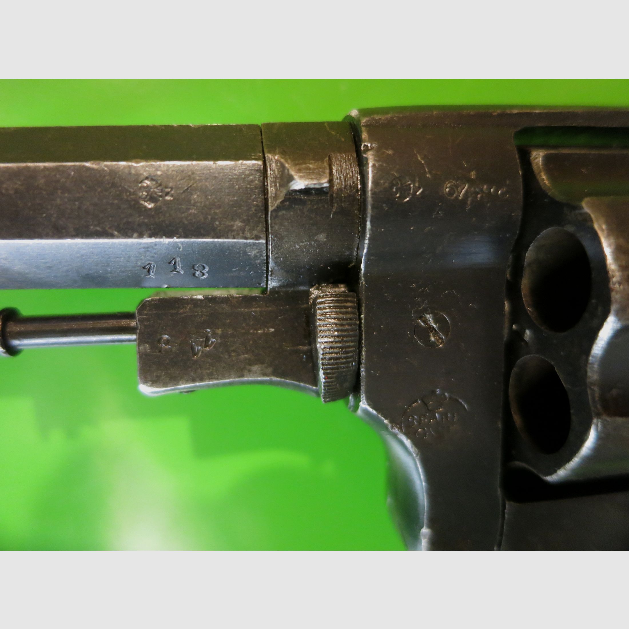 Revolver, Glisenti, Bodeo-Armeerevolver Modell 1889, Typ A     #95-, Bild 3 von 12