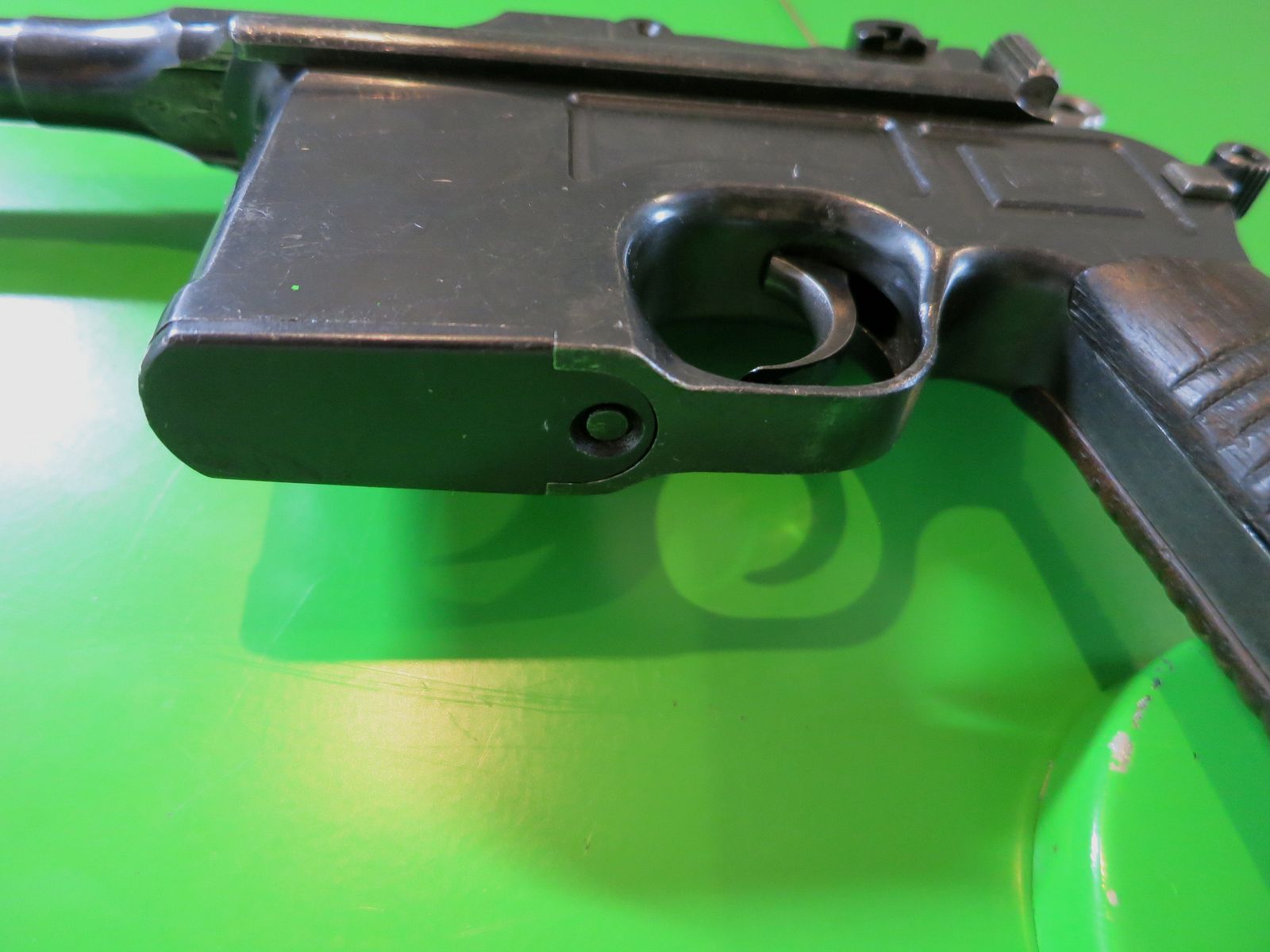 Mauser C96, Broomhandle, Mauser Oberndorf, Kal. 7,63 Mauser   #77-, Bild 10 von 14