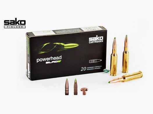 SAKO Munition Kal. 6,5 Creedmoor POWERHEAD BLADE 120gr monolithisch 657H