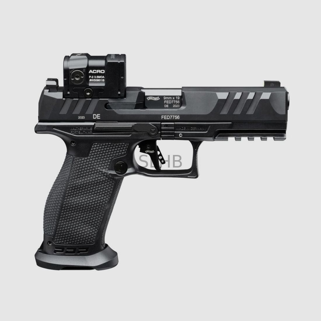 <Carl Walther PDP Taille Complète 4,5" Professionnel Acro