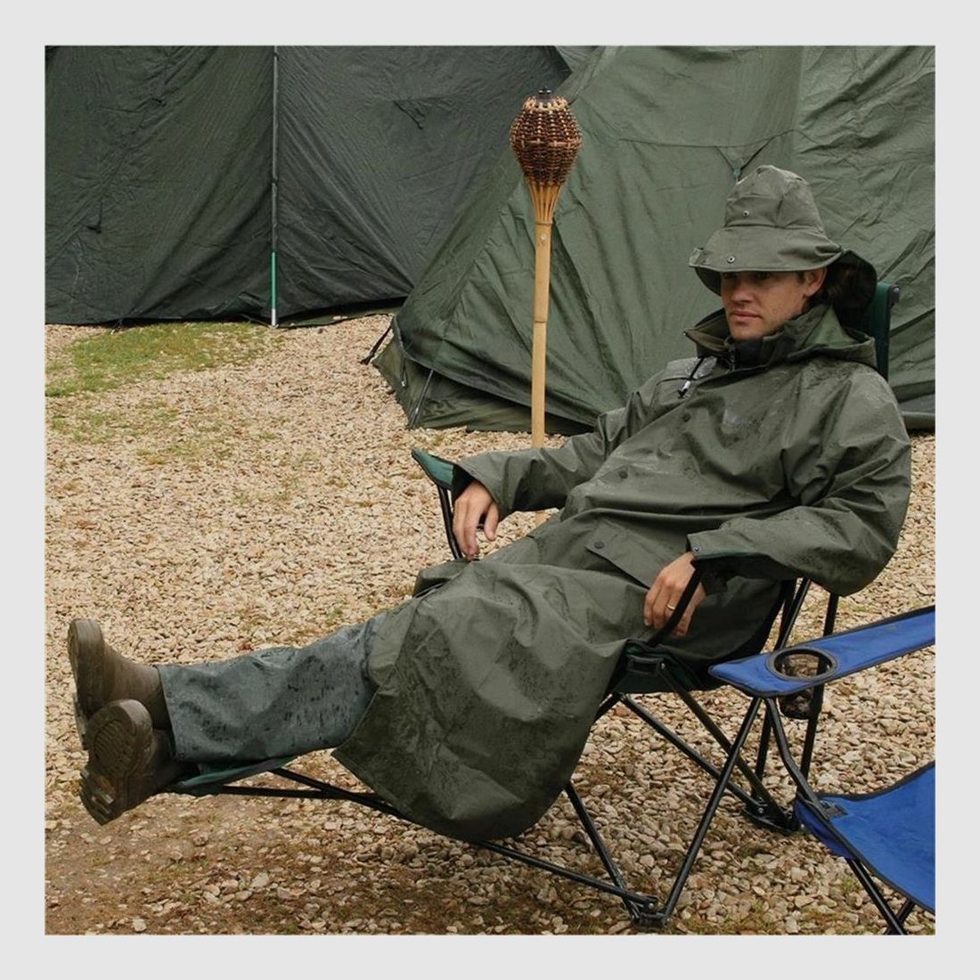 BALENO Regenmantel Helsinki khaki