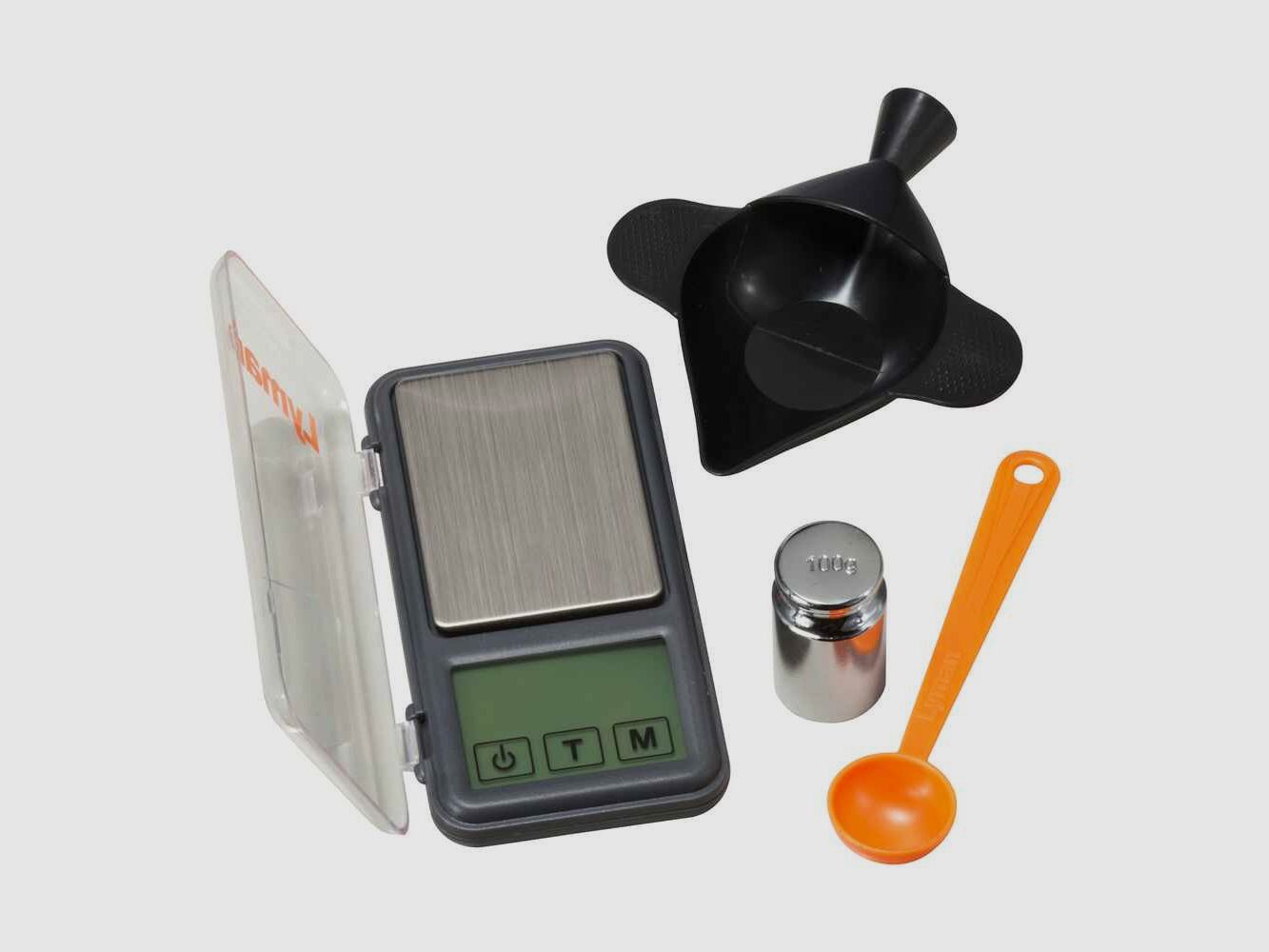 Lyman Digitale Pulverwaage Set Pocket Touch, Kaliber