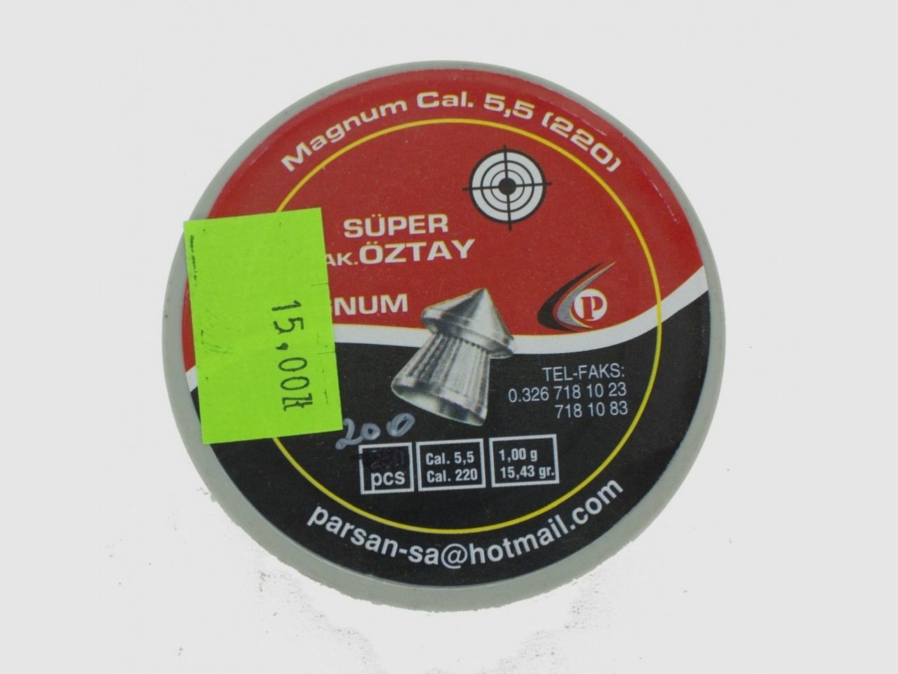 Pallini SUPER AK da 5,5 mm OZTAY (confezione da 200 pezzi)