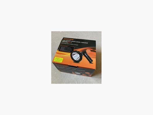 Draadloze LED-projector 300m - Dubbele kleur Wit/Rood 500 Lumen