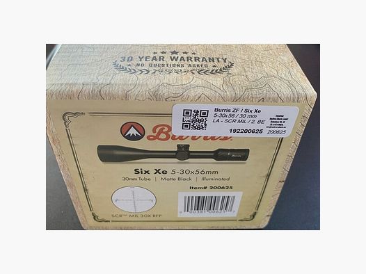 Burris Six Xe 5-30x56