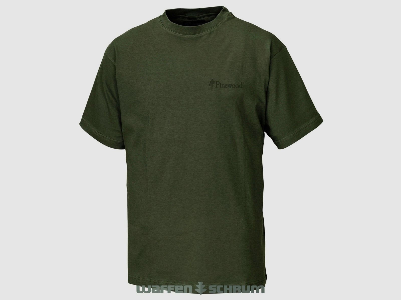 Pinewood T-Shirt 2-er Pack Green