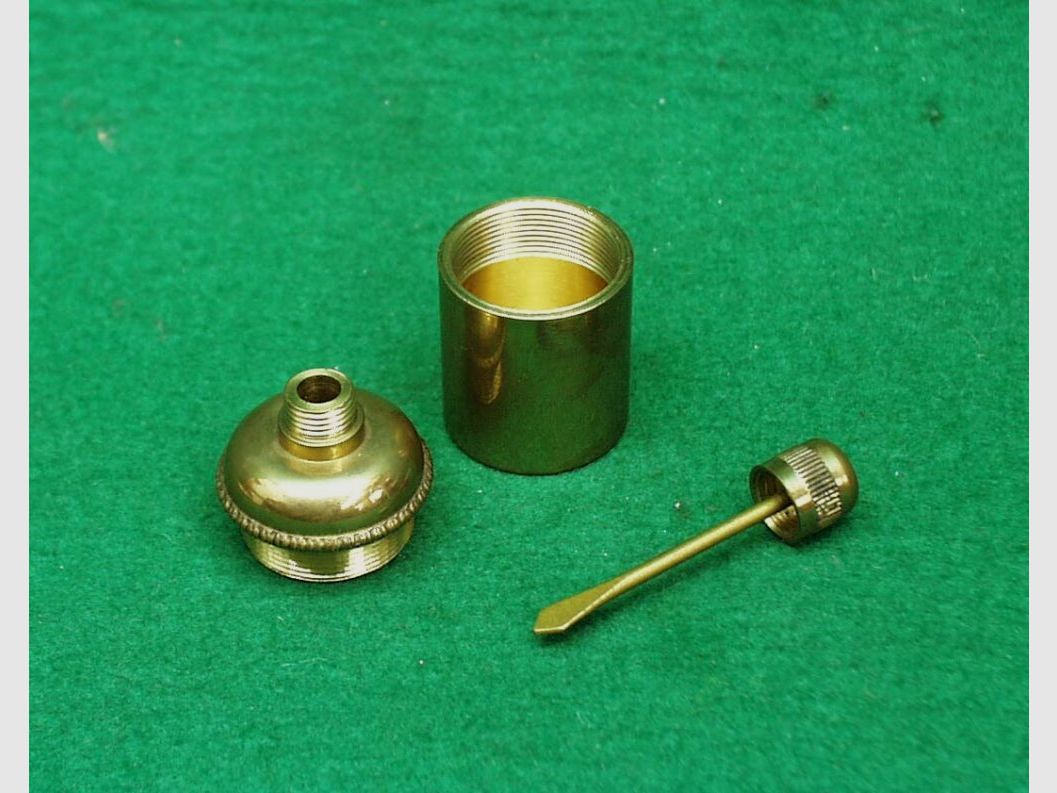 Oliekan, oliedoos, rond